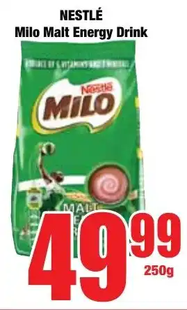 Boxer Superstores NESTLÉ Milo Malt Energy Drink offer