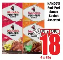 Boxer Superstores NANDO'S Peri-Peri Sauce Sachet Assorted offer