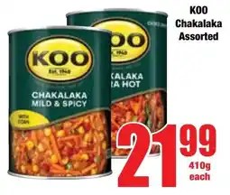 Boxer Superstores KOO Chakalaka Assorted offer