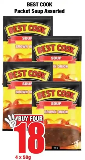 Boxer Superstores BEST COOK Packet Soup Assorted offer