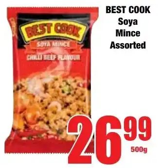Boxer Superstores BEST COOK Soya Mince Assorted offer