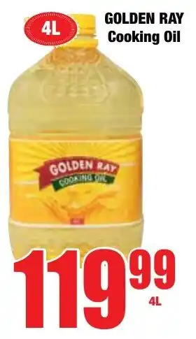 Boxer Superstores GOLDEN RAY Cooking Oil offer
