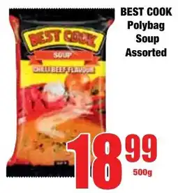 Boxer Superstores BEST COOK Polybag Soup Assorted offer