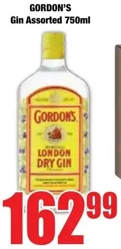 Boxer Superstores GORDON'S Gin Assorted offer