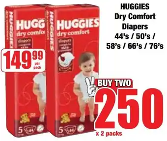 Boxer Superstores HUGGIES Dry Comfort Diapers offer