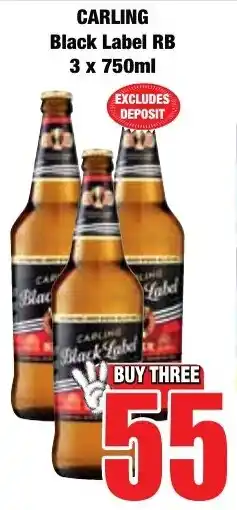 Boxer Superstores CARLING Black Label RB offer
