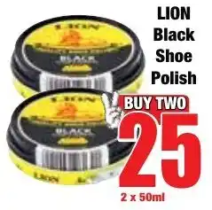 Boxer Superstores LION Black Shoe Polish offer