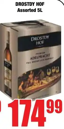 Boxer Superstores DROSTDY HOF Assorted offer