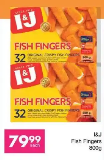 Save I&J Fish Fingers offer