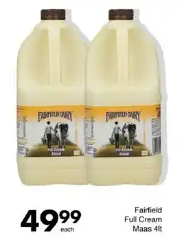 Save Fairfield Full Cream Maas offer