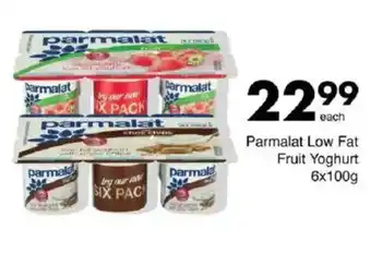 Save Parmalat Low Fat Fruit Yoghurt offer