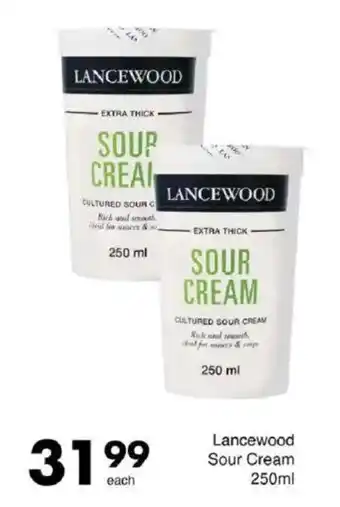 Save Lancewood Sour Cream offer