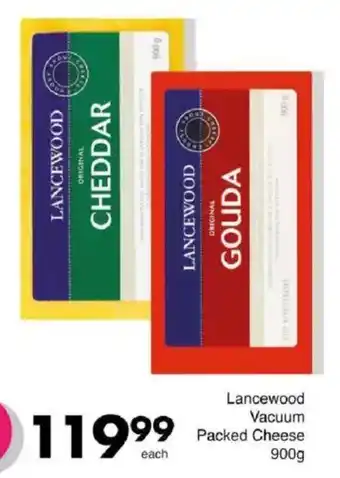 Save Lancewood Vacuum Packed Cheese offer
