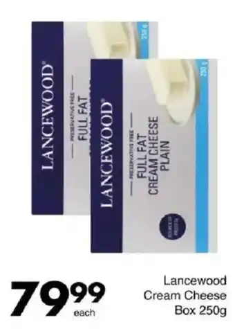 Save Lancewood Cream Cheese Box offer