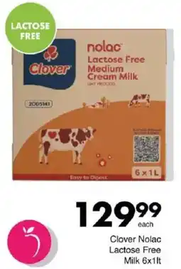Save Clover Nolac Lactose Free Milk offer