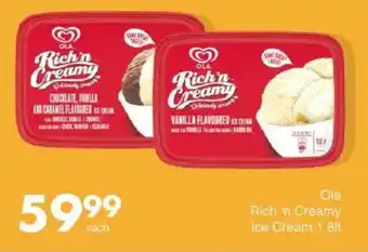 Save Ola Rich 'n Creamy Ice Cream offer
