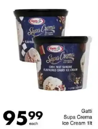 Save Gatti Supa Crema Ice Cream offer