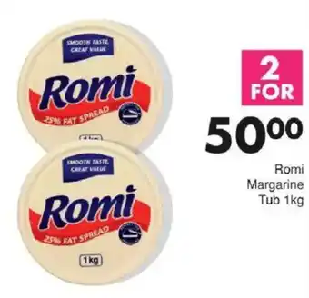 Save Romi Margarine Tub offer