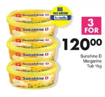 Save Sunshine D Margarine Tub offer