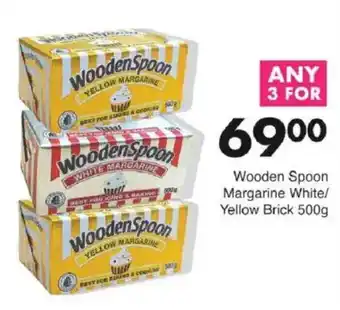 Save Wooden Spoon Margarine White/ Yellow Brick offer