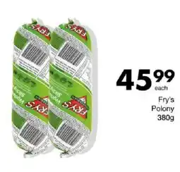 Save Fry's Polony offer