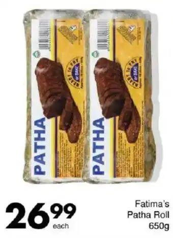 Save Fatima's Patha Roll offer