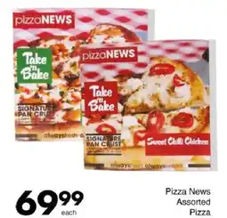 Save Pizza News Assorted Pizza offer