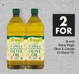 Save B-well Extra Virgin Olive & Canola Oil Blend offer