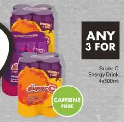Save Super C Energy Drink offer
