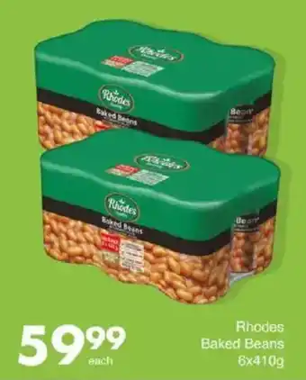 Save Rhodes Baked Beans offer