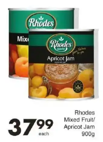 Save Rhodes Mixed Fruit/ Apricot Jam offer