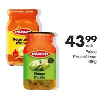 Save Pakco Pickle/ Atchar offer