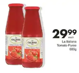 Save La Italiana Tomato Puree offer