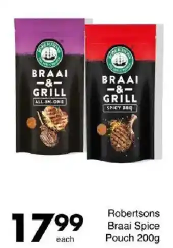 Save Robertsons Braai Spice Pouch offer