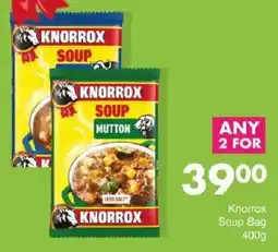 Save Knorrox Soup Bag offer