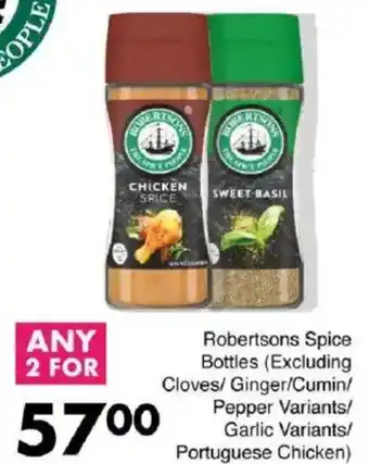 Save Robertsons Spice Bottles offer