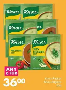 Save Knorr Packet Soup Regular offer