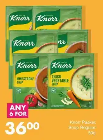 Save Knorr Packet Soup Regular offer