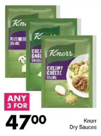 Save Knorr Dry Sauces offer
