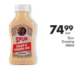 Save Spur Dressing offer