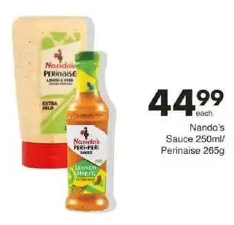 Save Nando's Sauce/ Perinaise offer