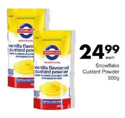 Save Snowflake Custard Powder offer