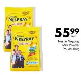 Save Nestle Nespray Milk Powder Pouch offer