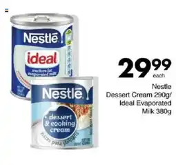 Save Nestle Dessert Cream/ Ideal Evaporated Milk offer
