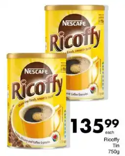 Save Nescafe Ricoffy Tin offer