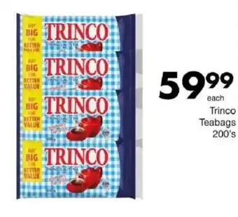 Save Trinco Teabags offer