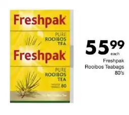 Save Freshpak Rooibos Teabags offer