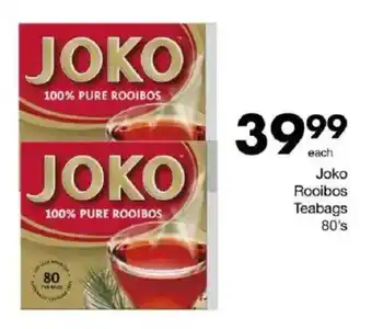Save Joko Rooibos Teabags offer