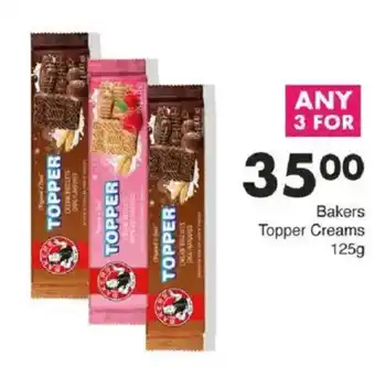 Save Bakers Topper Creams offer