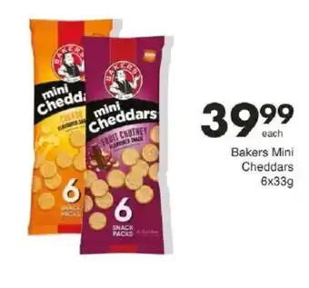 Save Bakers Mini Cheddars offer